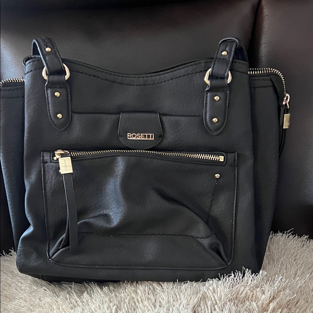 Rosetti Black Tote Bag